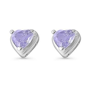 Heart Stud Earring
